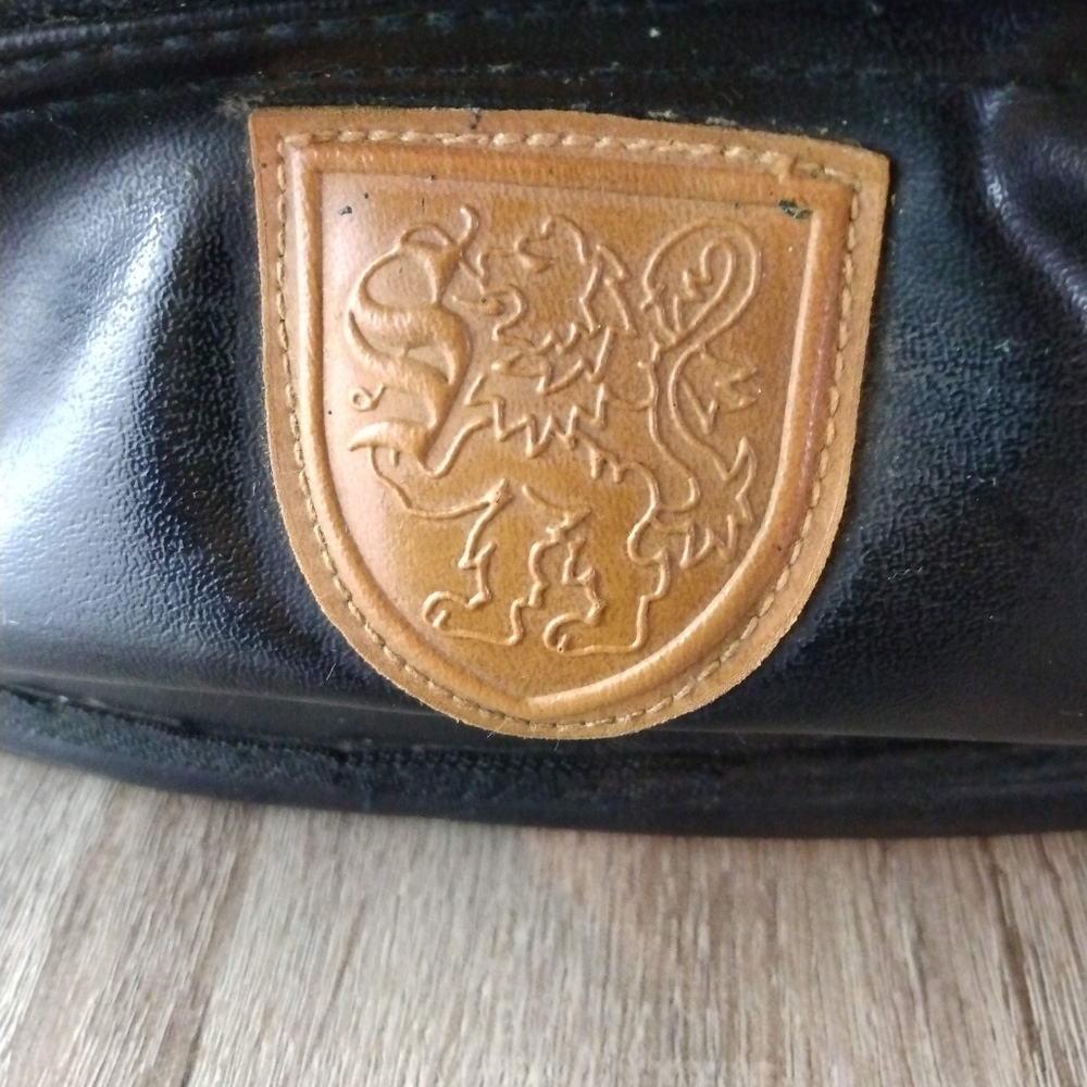 Solidex Performance Black/Tan Leather Waistbag - image 3